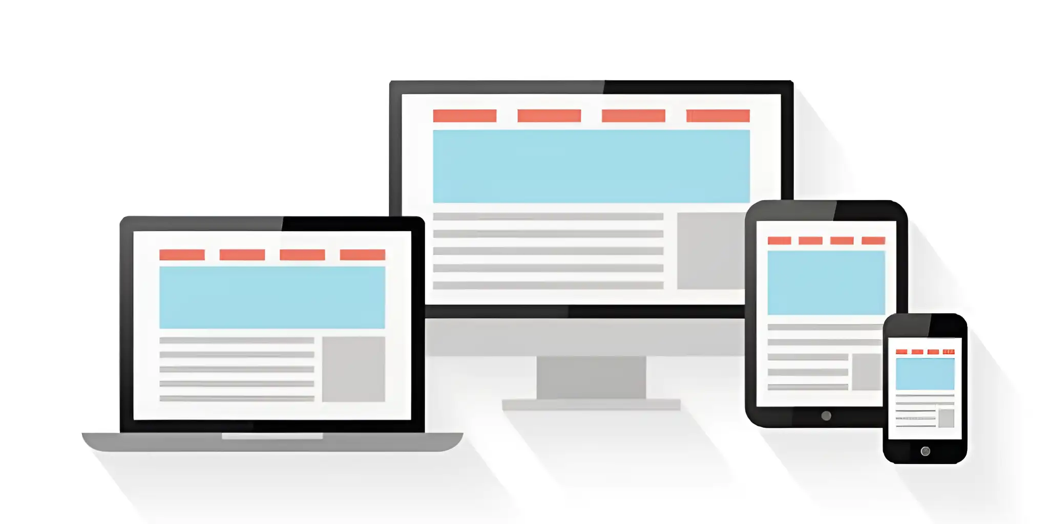 website display on different devices website display on different devices