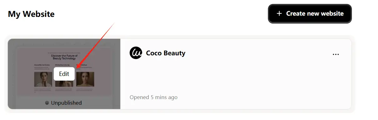 users can edit and update website content at any time users can edit and update website content at any time