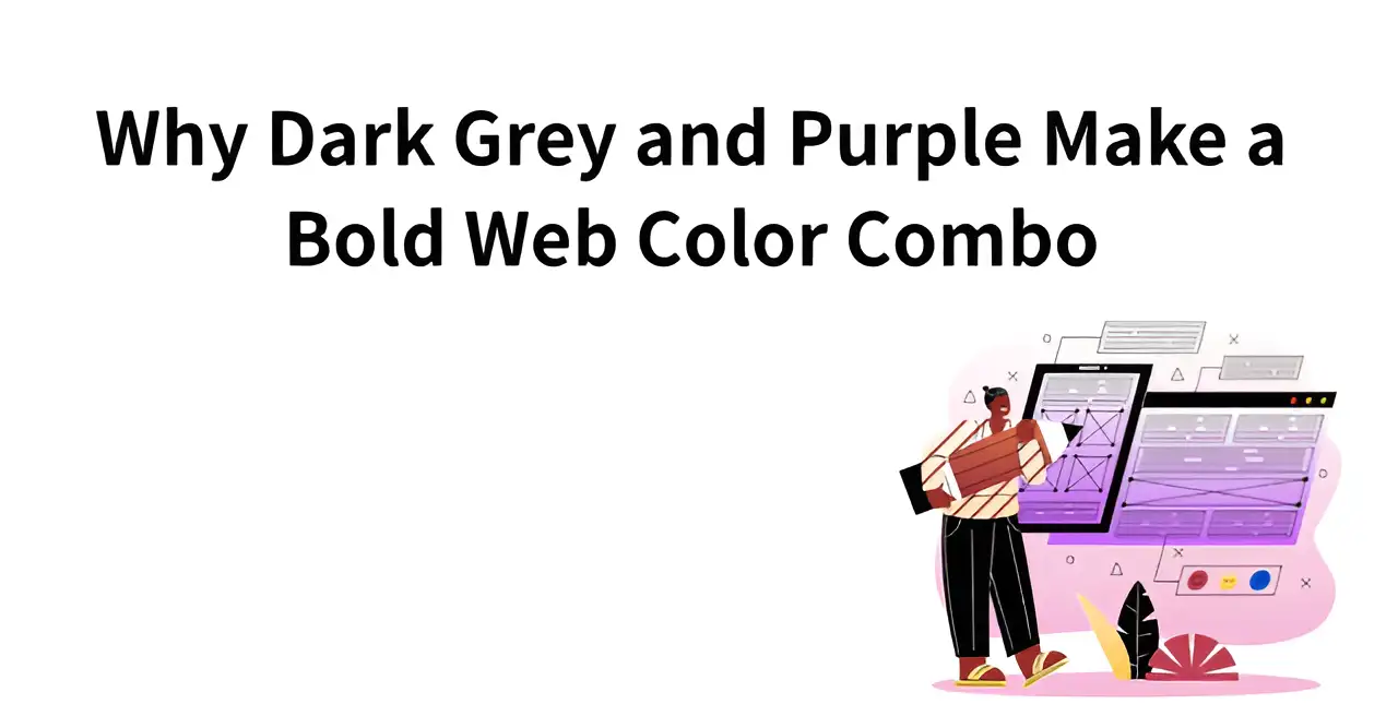 a woman designing a design-rich web page