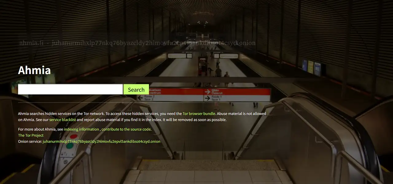 users can easily search dark web content through this system