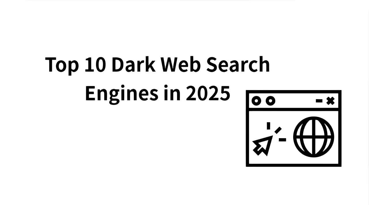 A mouse is opening the dark web