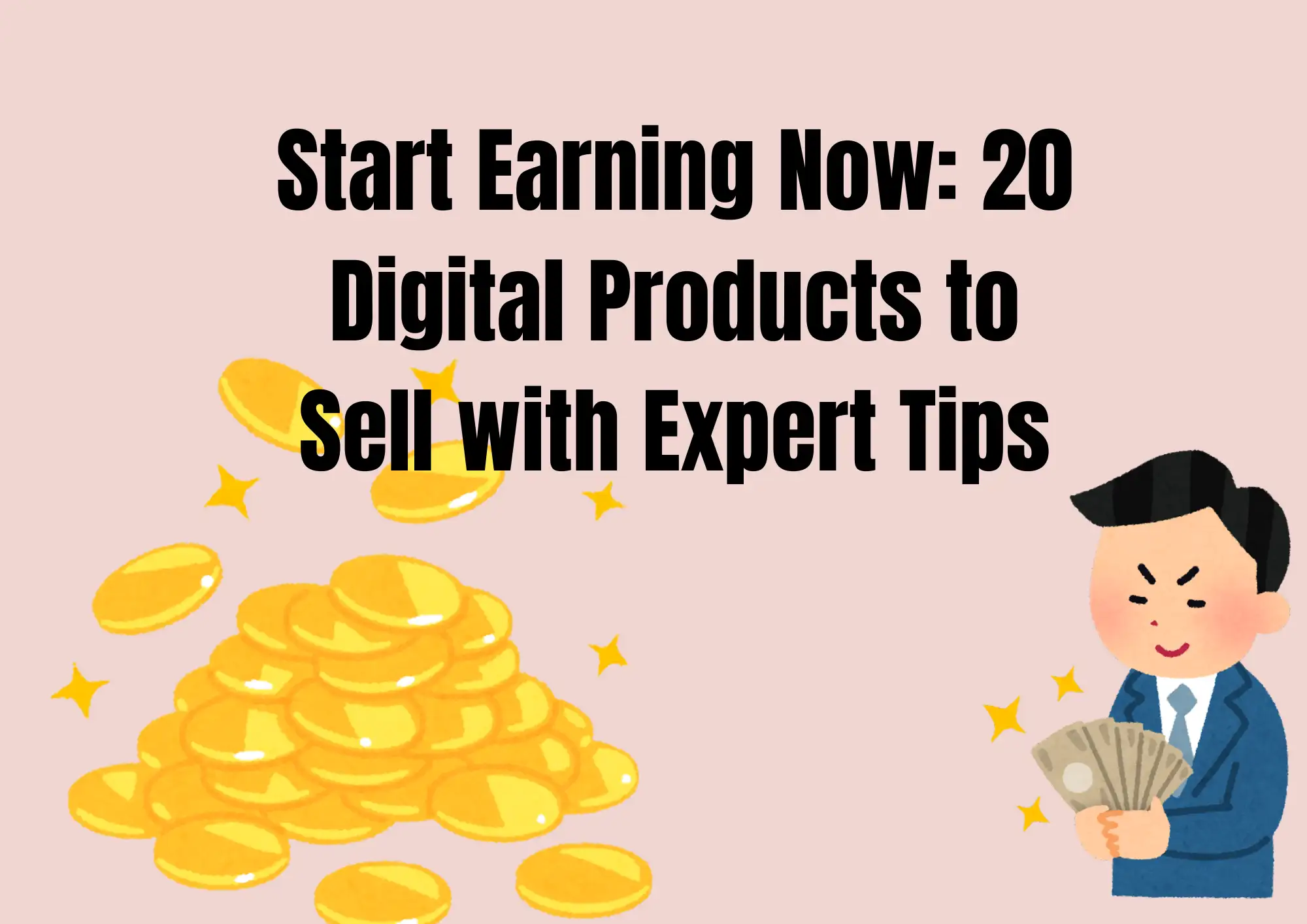 Start Earning Now: 20 Digital Products to Sell with Expert Tips