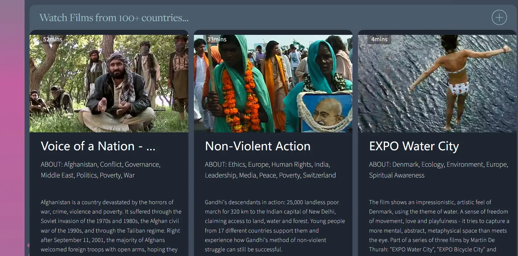 culture unplugged homepage