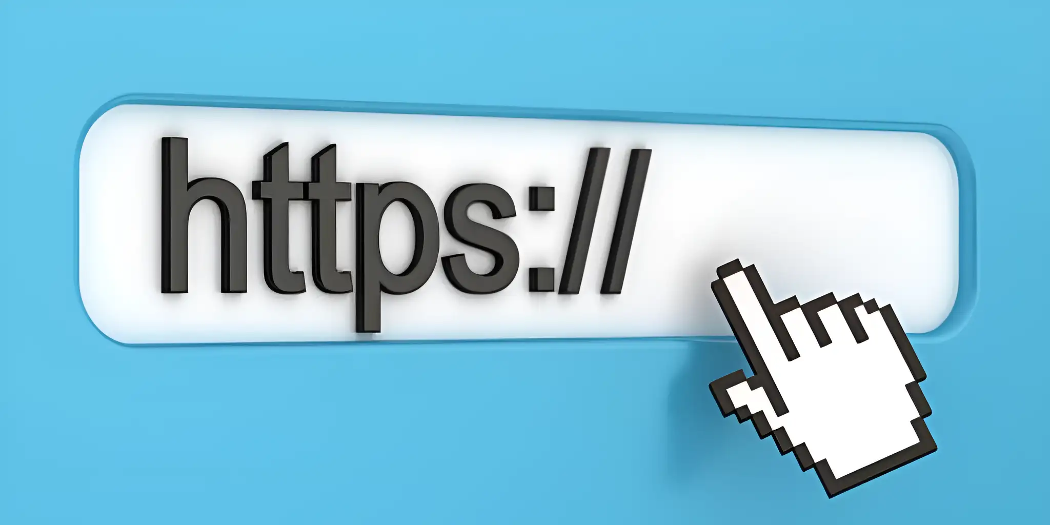 point the mouse to a url prefix