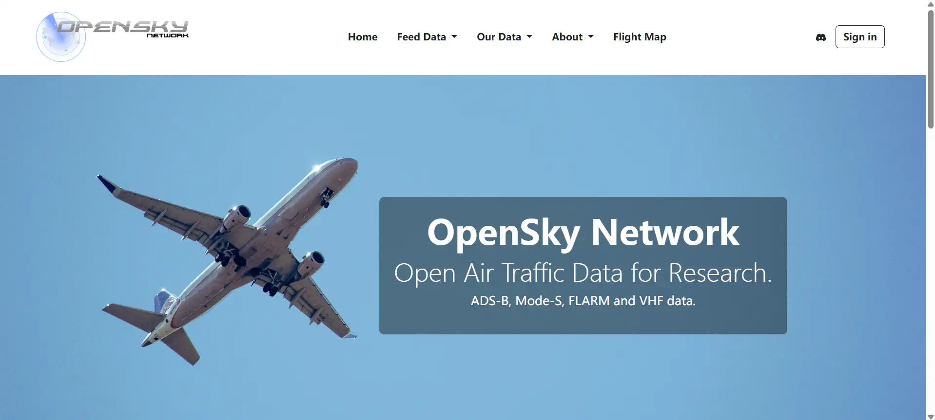 opensky web