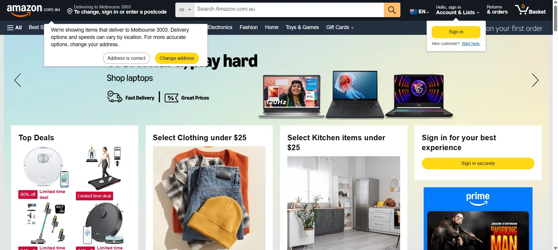 amazon website
