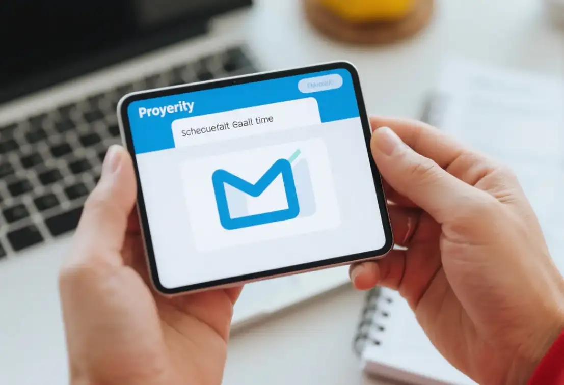 Properly schedule email time