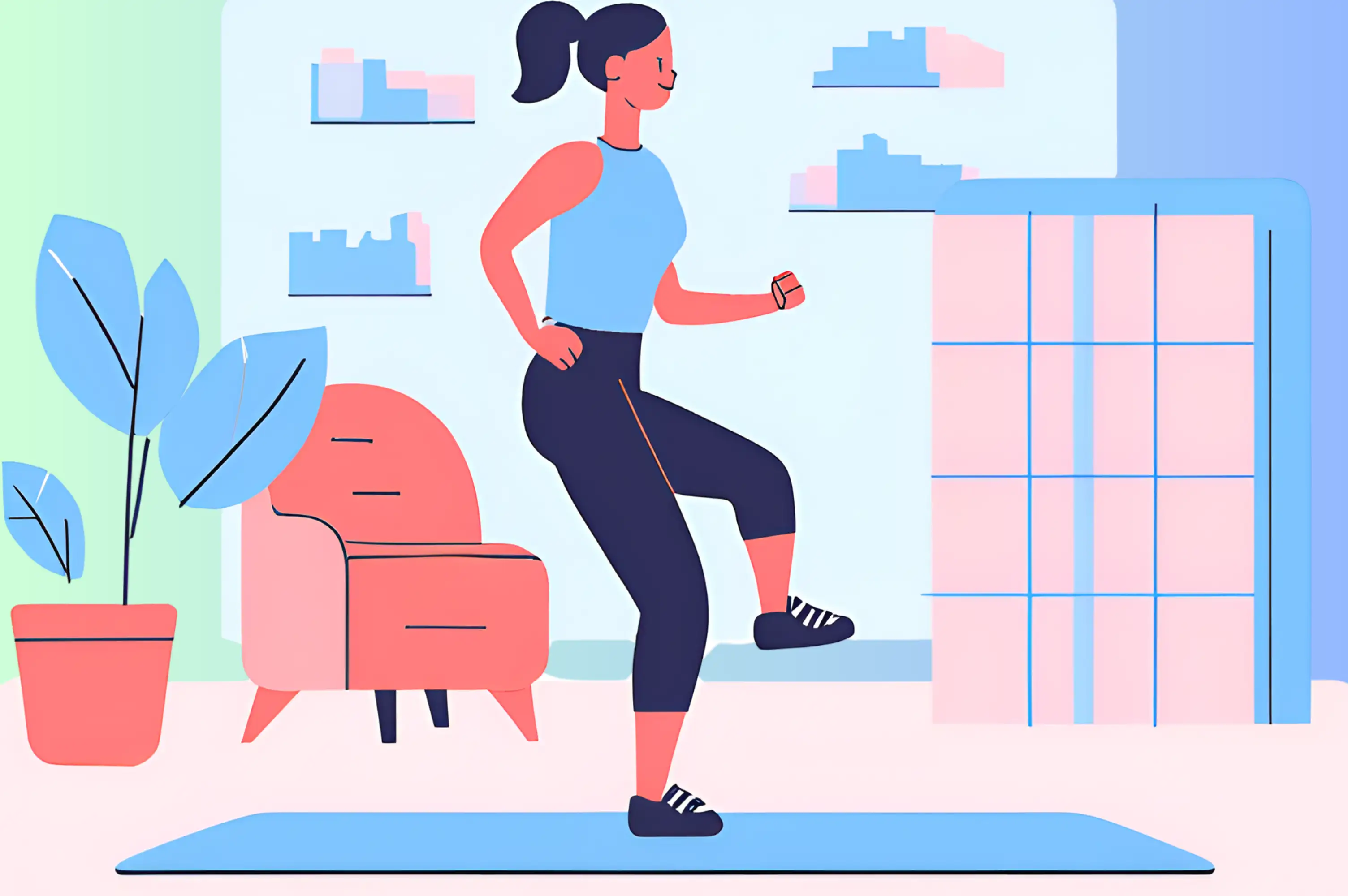 short video demonstrating a quick exercise post