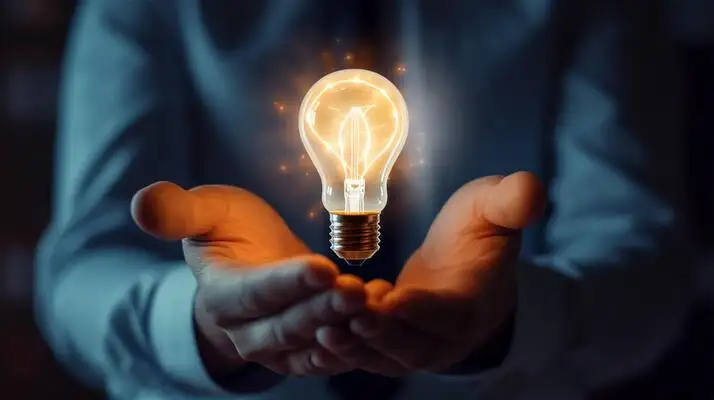 A lightbulb with a plant growing from it, symbolizing how the entrepreneurial mindset turns failures into growth. A lightbulb with a plant growing from it, symbolizing how the entrepreneurial mindset turns failures into growth.