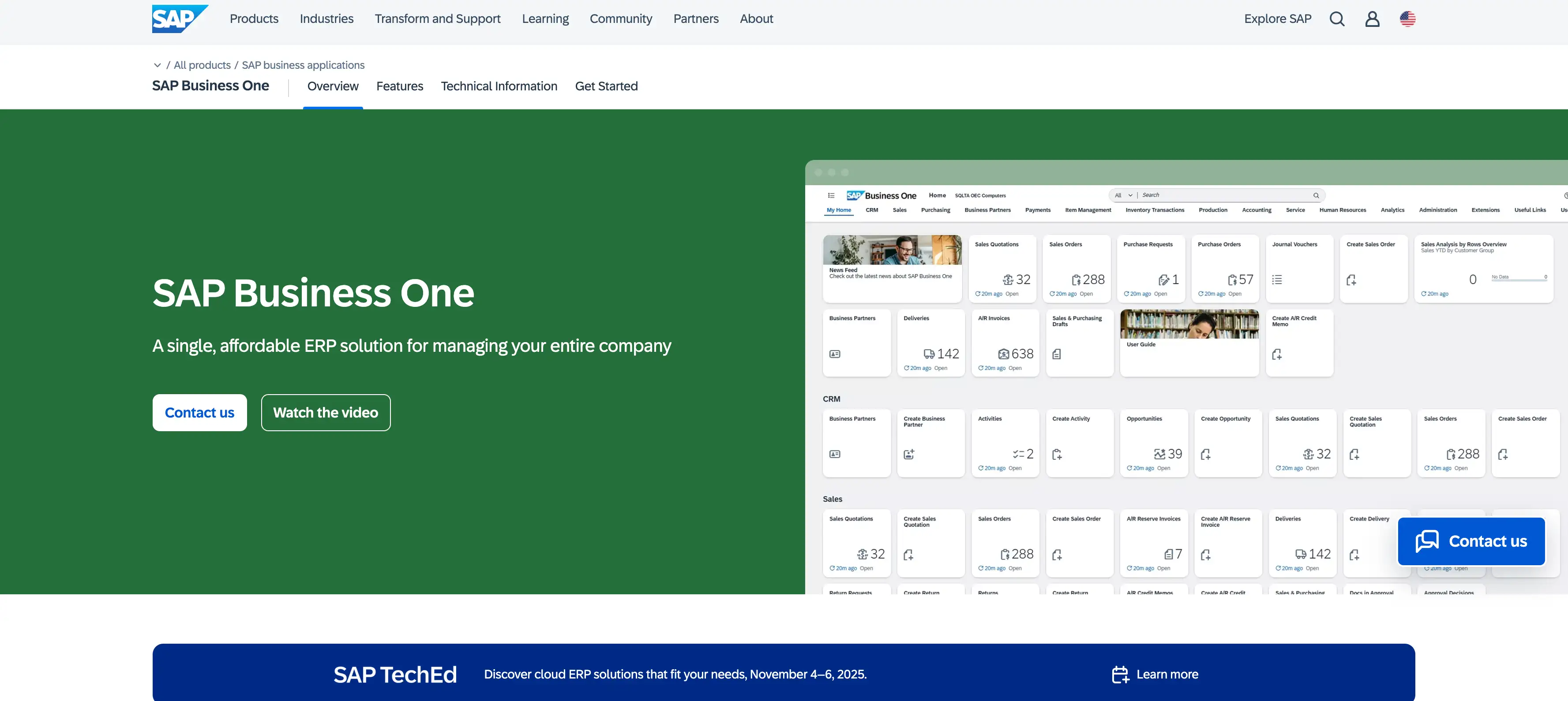 sap business one sap business one