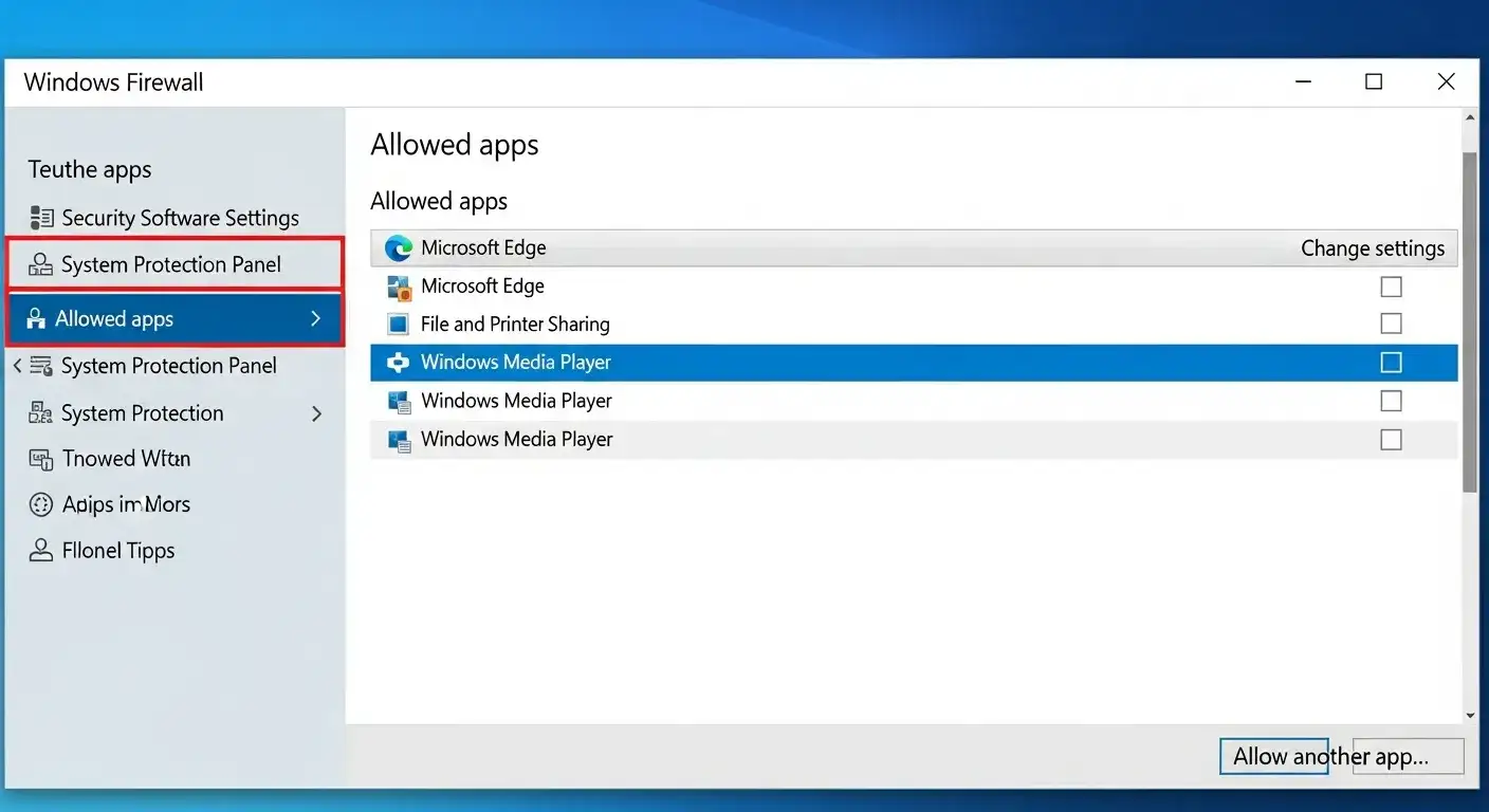 Windows Firewall configuration for allowing browser connections Windows Firewall configuration for allowing browser connections