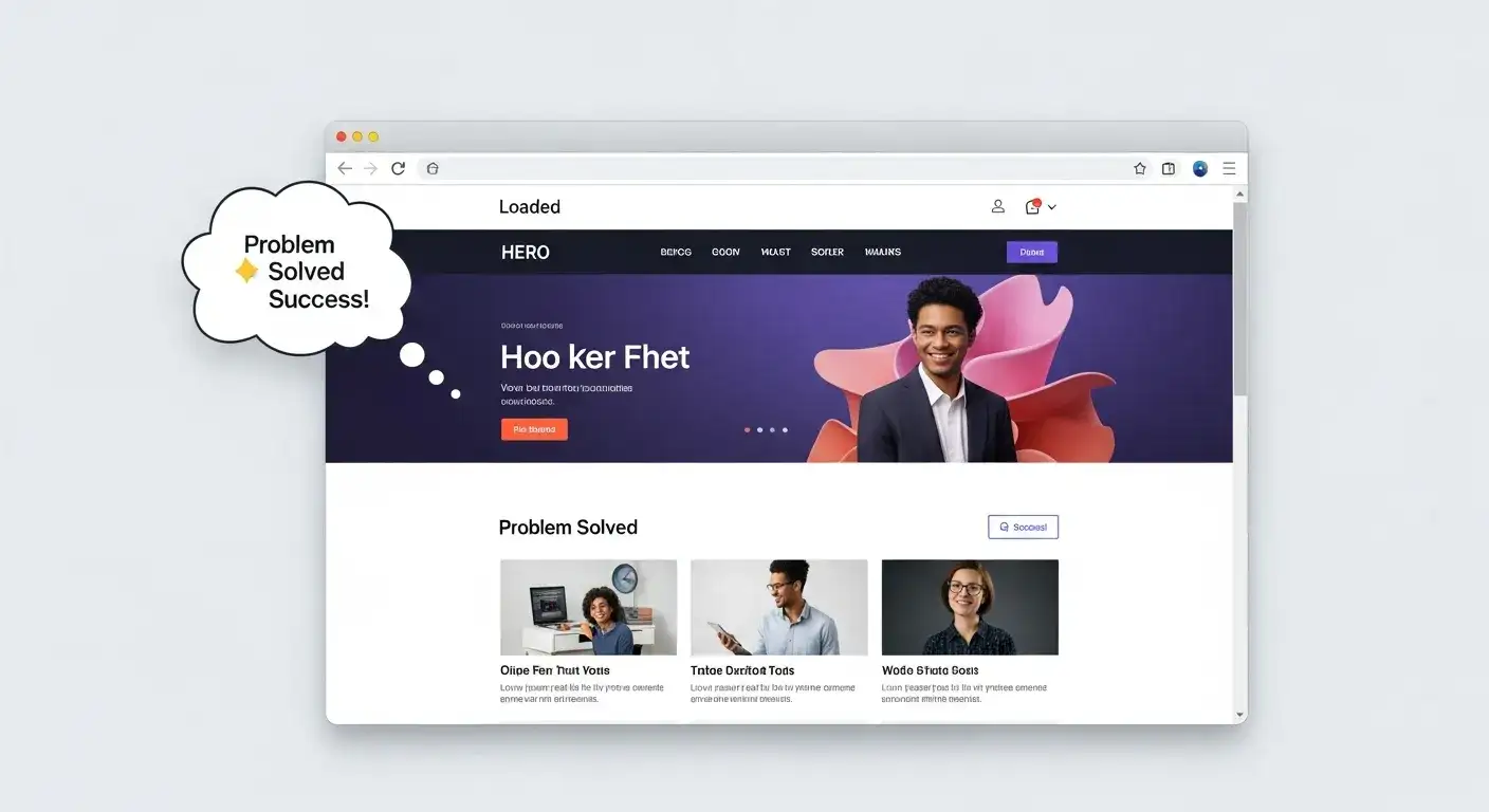 Problem solved—back to normal browsing Problem solved—back to normal browsing