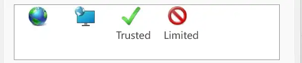 check internet proxy or vpn settings
