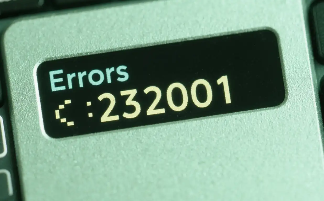 What is the error code 232001