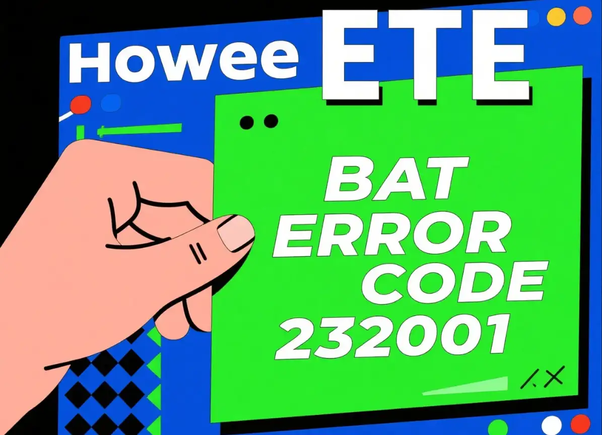How to Beat Error Code 232001