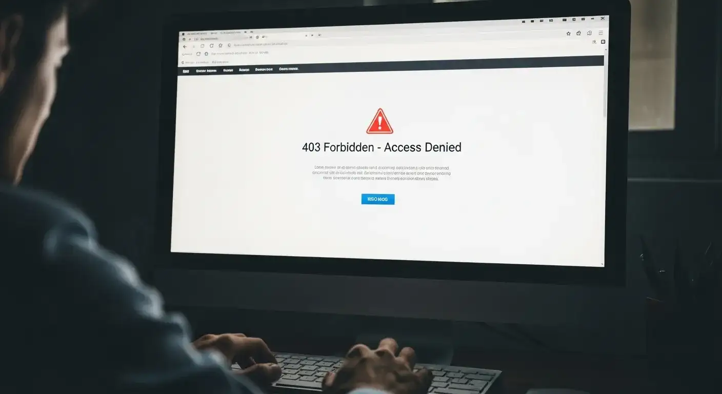 That sinking feeling when you hit a 403 error (we've all been there) That sinking feeling when you hit a 403 error (we've all been there)