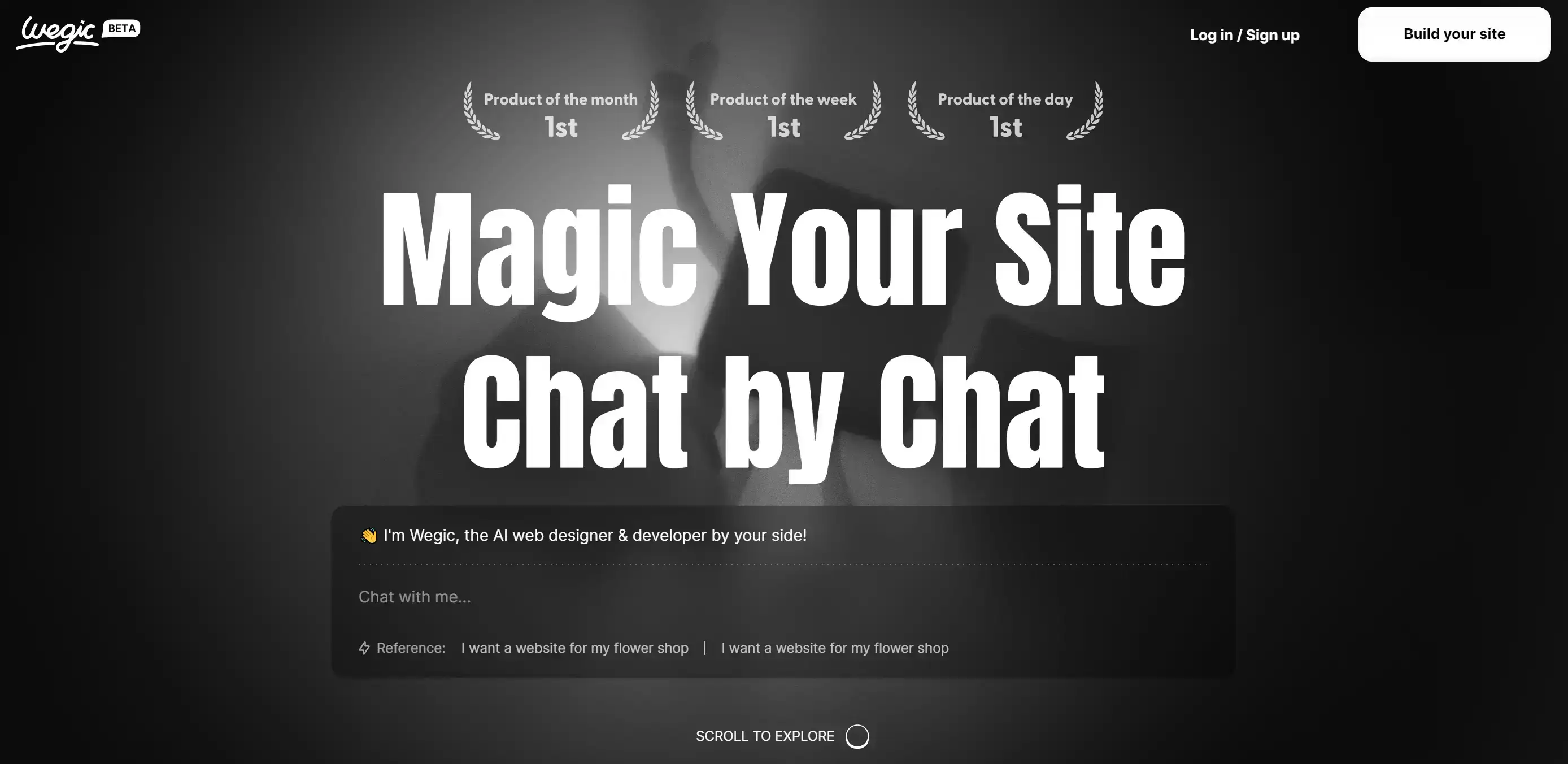 wegic homepage