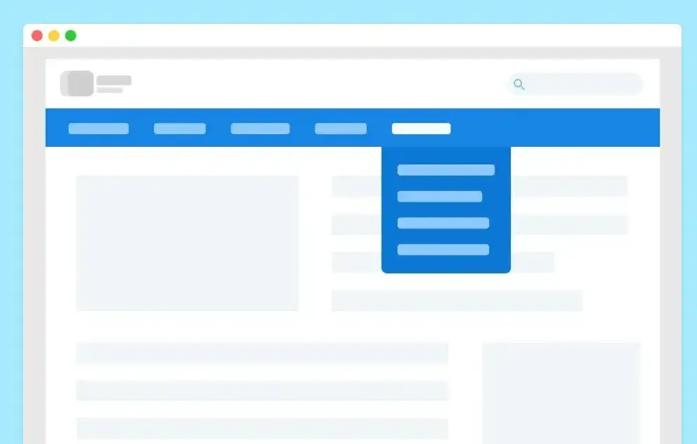 features of a website