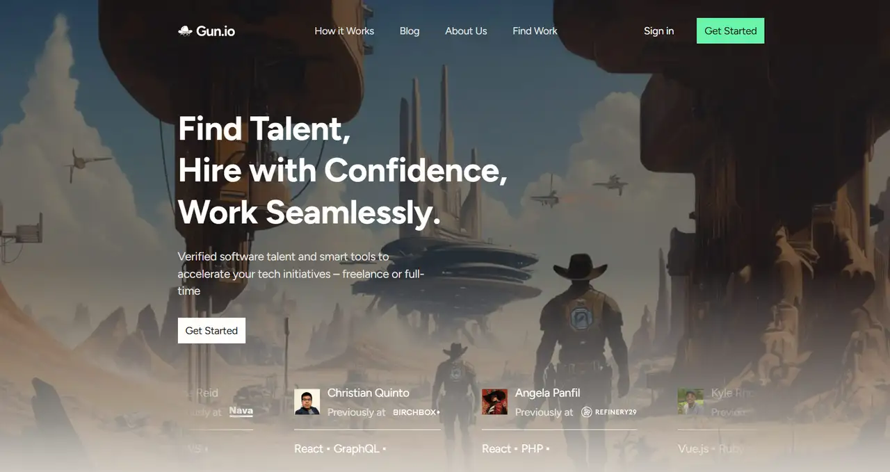 a platform for companies to find experienced software engineers