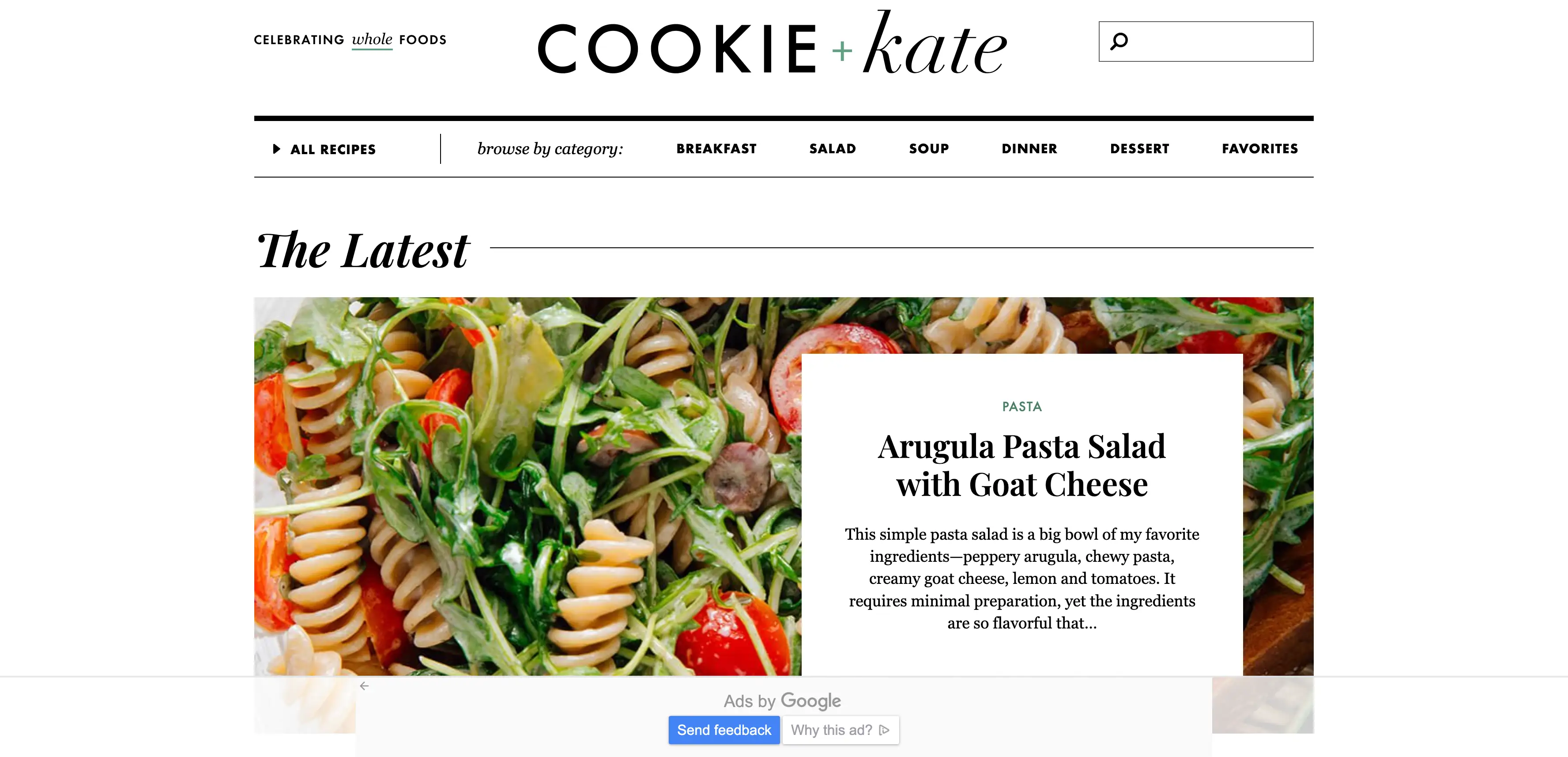 cookie and kate plant based cooking food blog