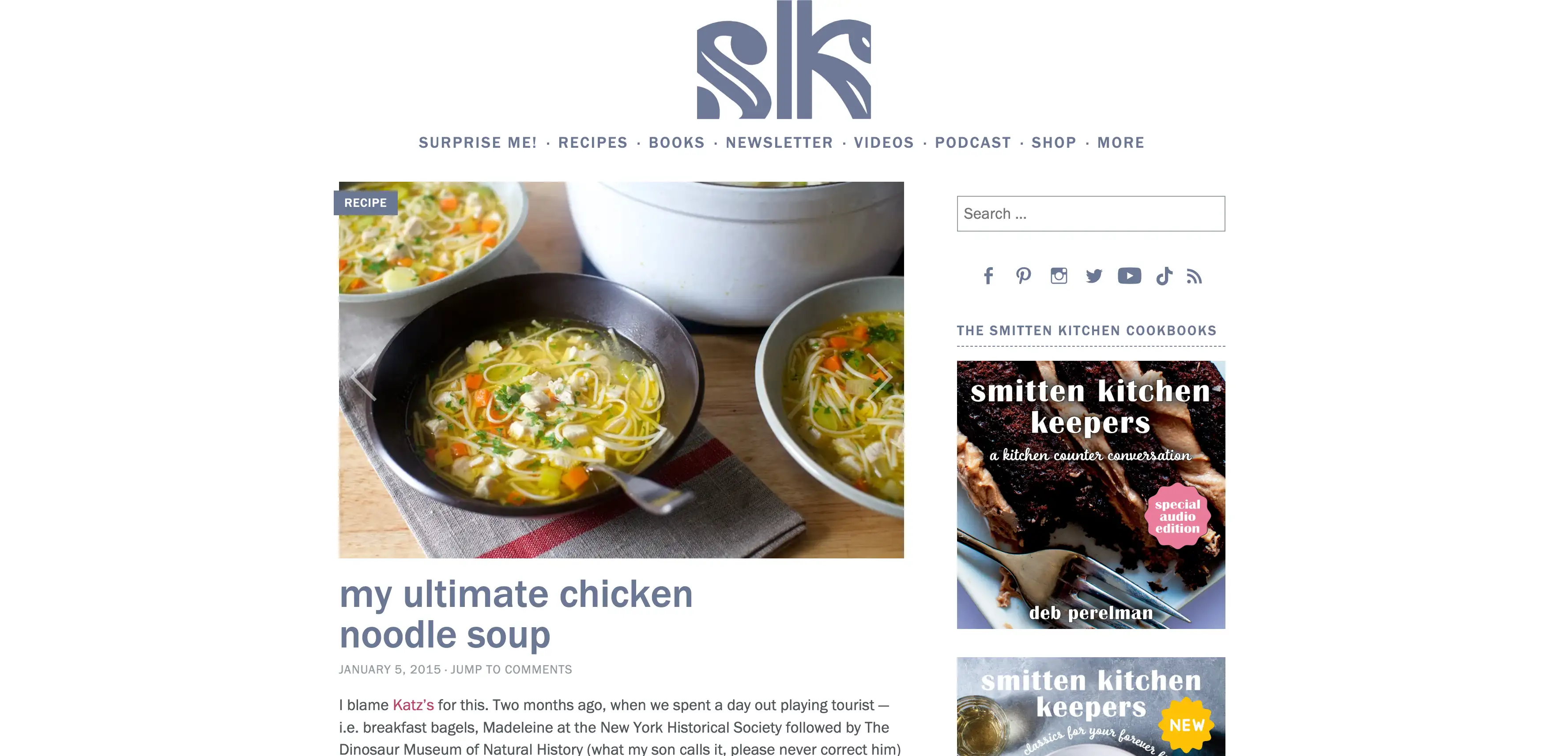 smitten kitchen a powerhouse blog