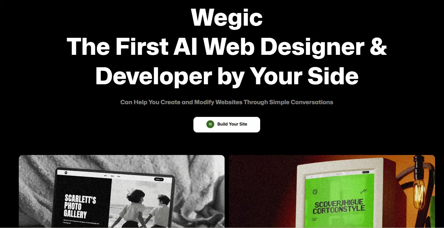 Building Your Own Food Blog Website with wegic