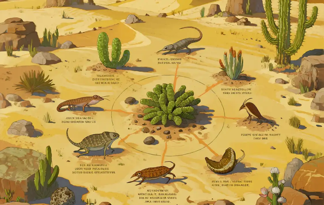 Desert Food Web Example Desert Food Web Example