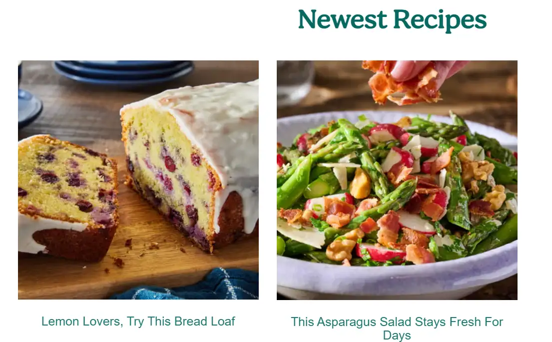 The Pioneer Woman homepage