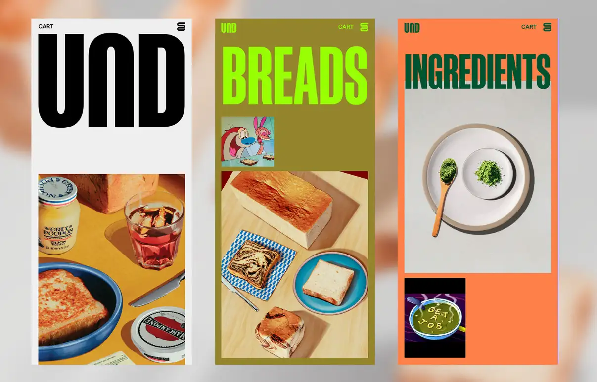 und responsive webpage