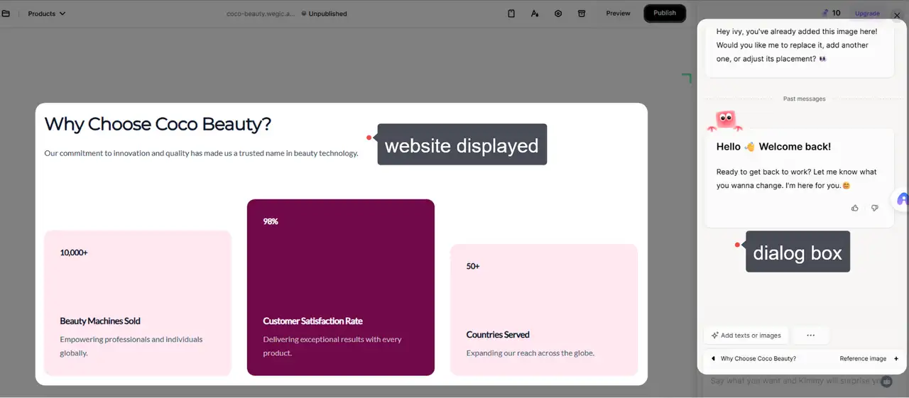 page editor