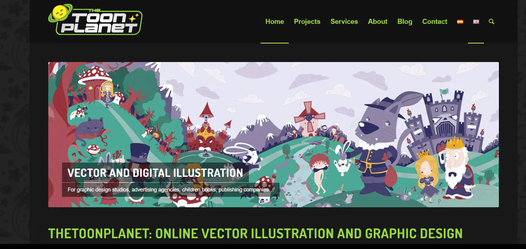 toon planet homepage