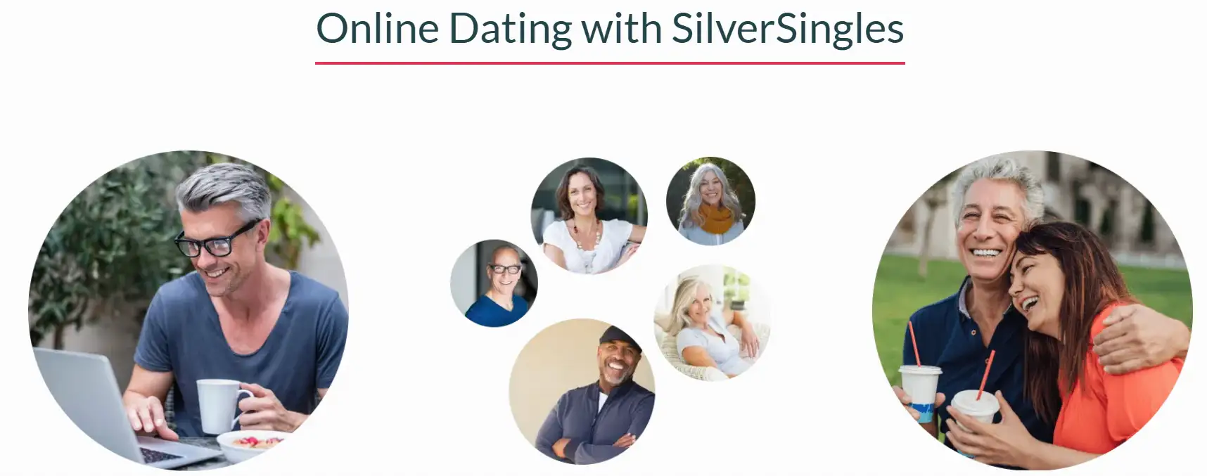 SilverSingles homepage