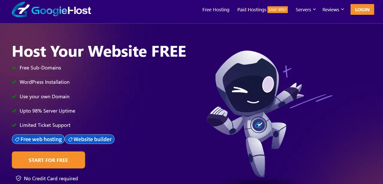 googiehost domain hosting