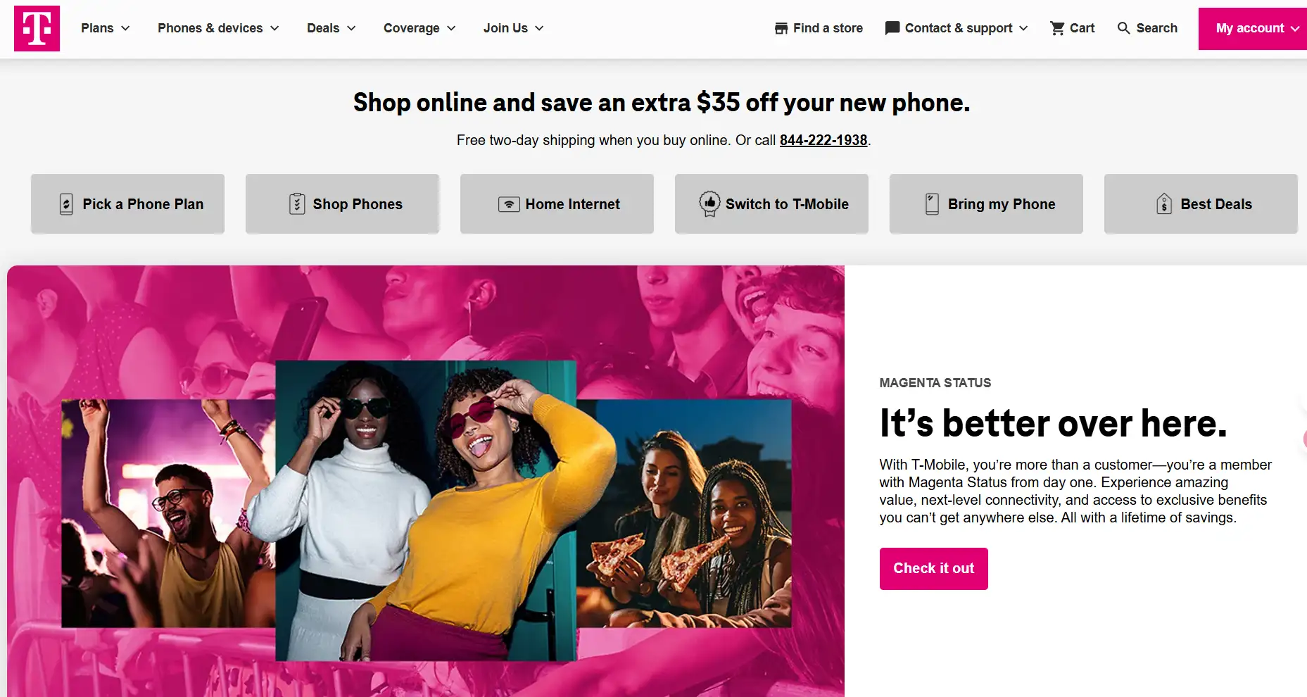 T-Mobile: 90 Days of Unlimited Data with Prioritized Speeds