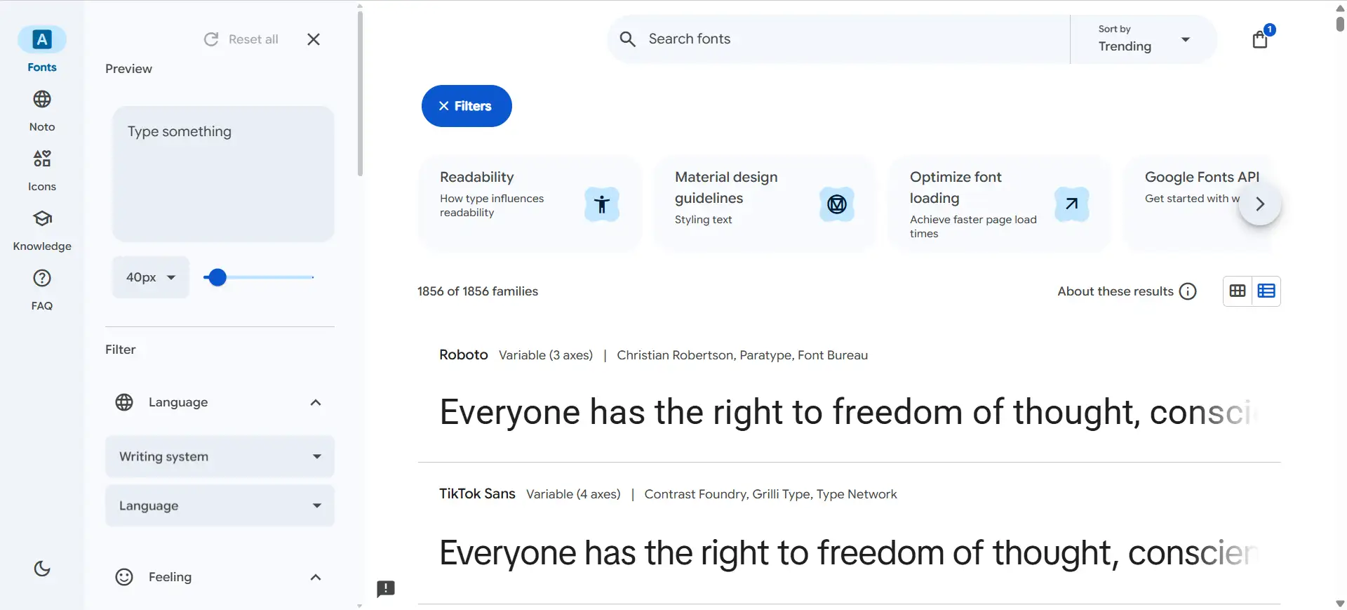 google fonts homepage google fonts homepage
