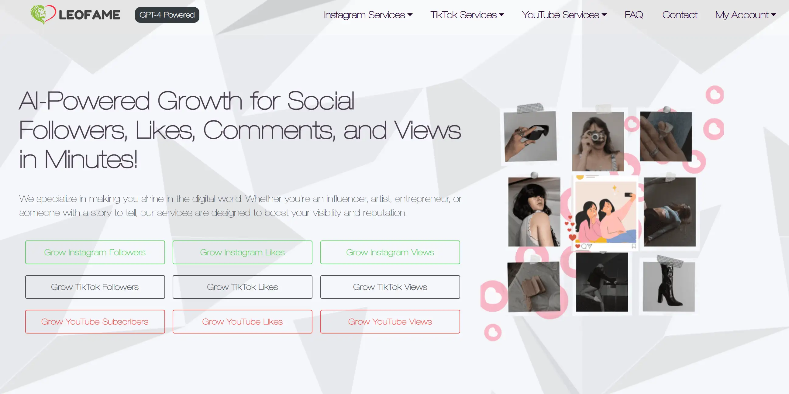 Leofame's homepage