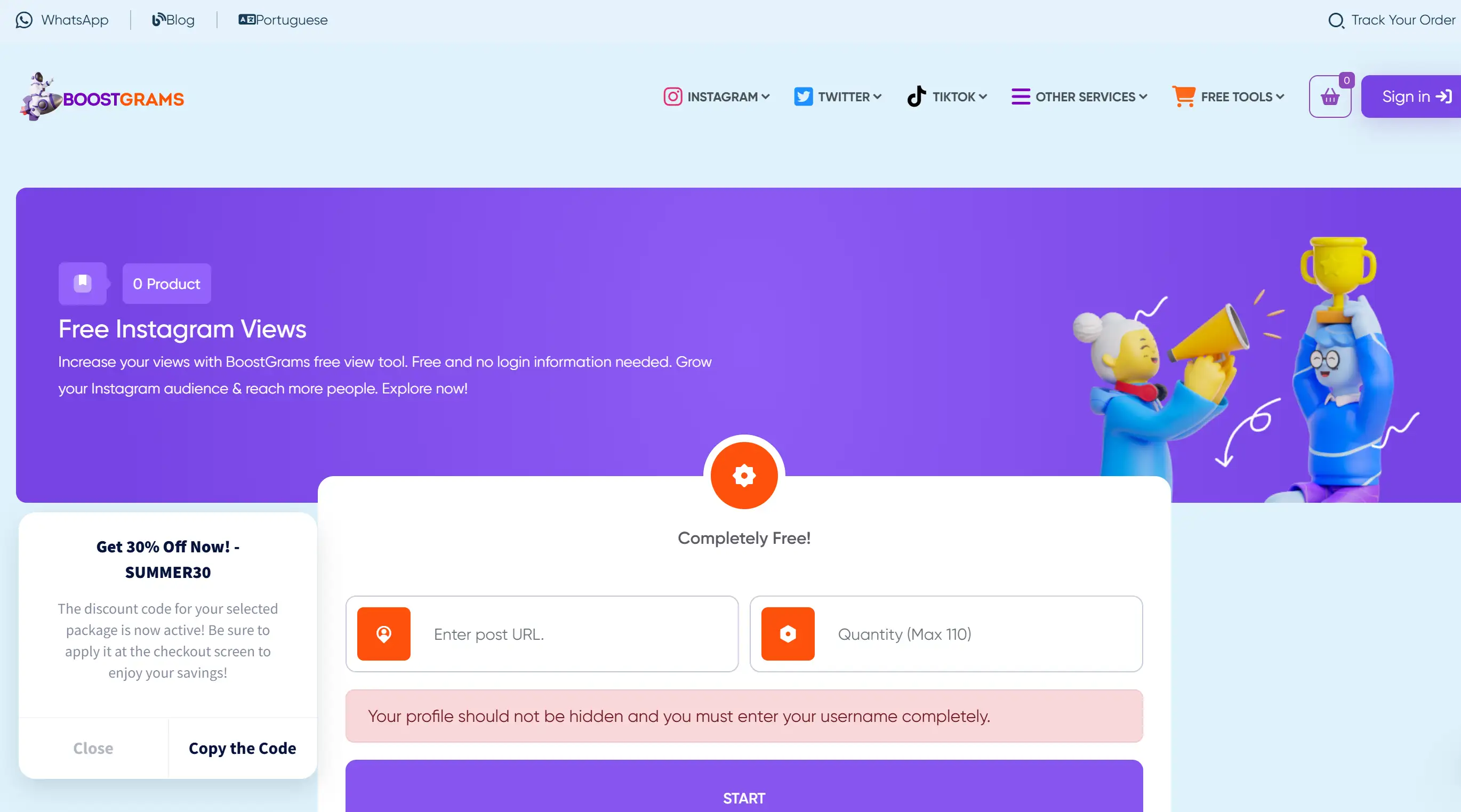 BoostGrams's homepage