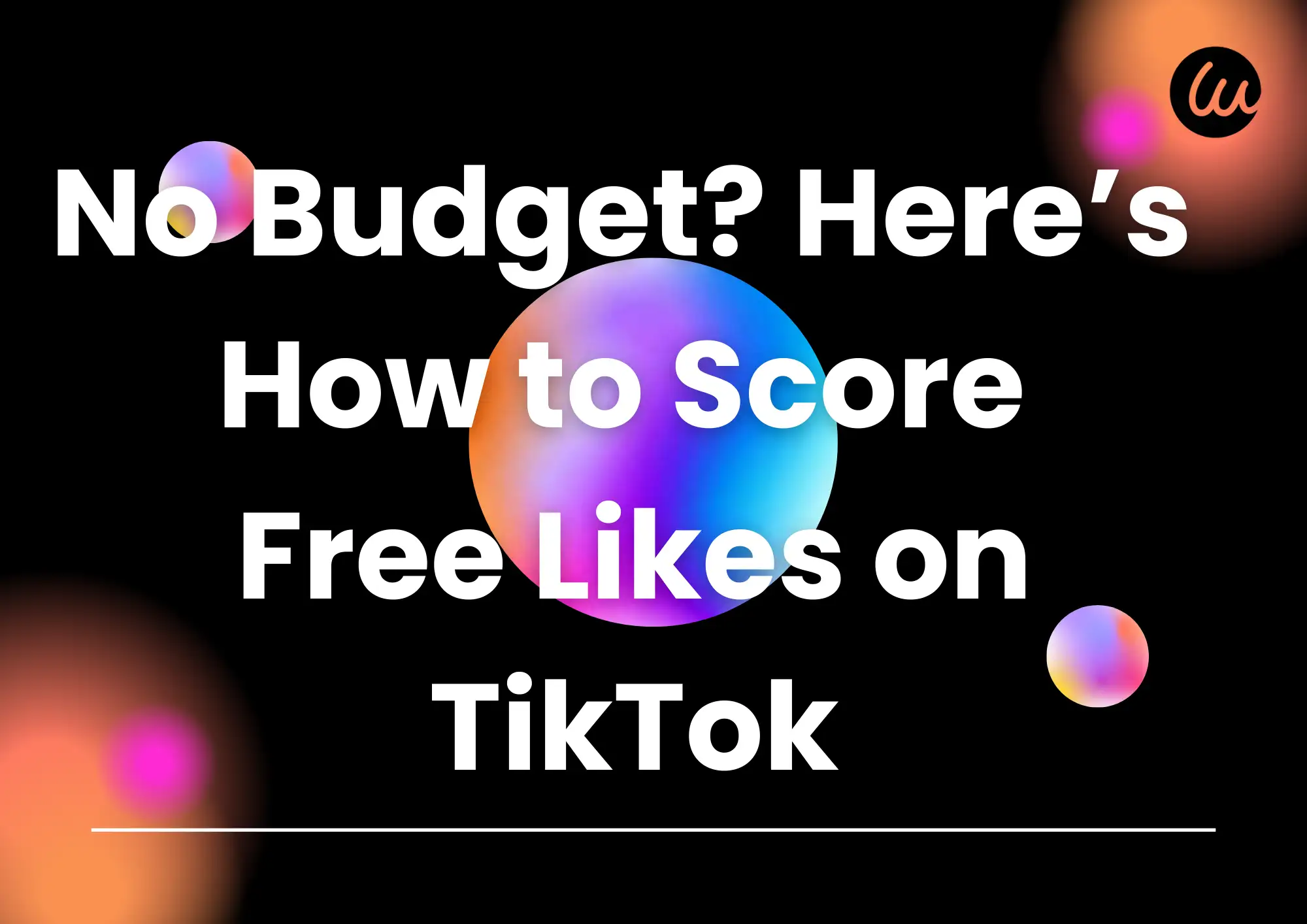 banner showing 'how to score free likes on tiktok'