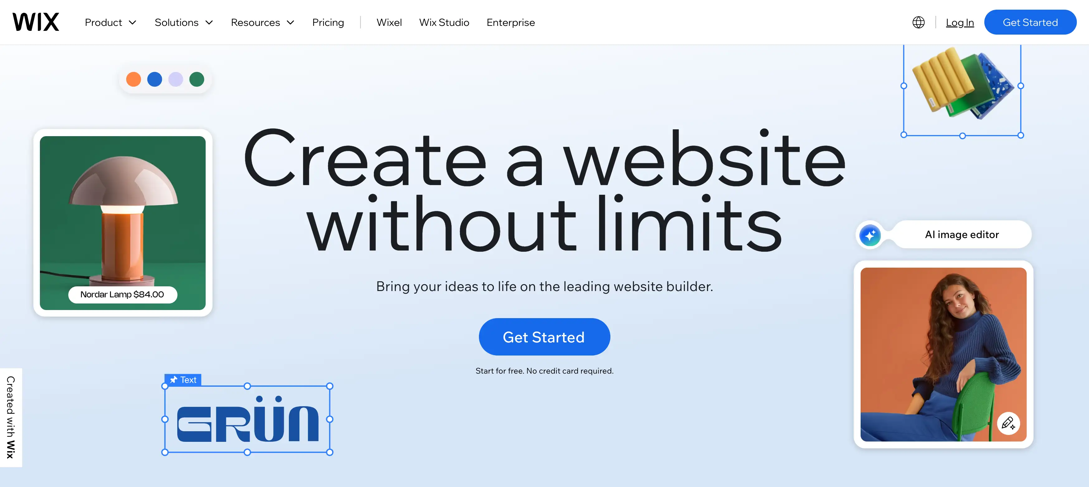 Wix bir web sitesi oluşturmak için sınırsız Wix bir web sitesi oluşturmak için sınırsız