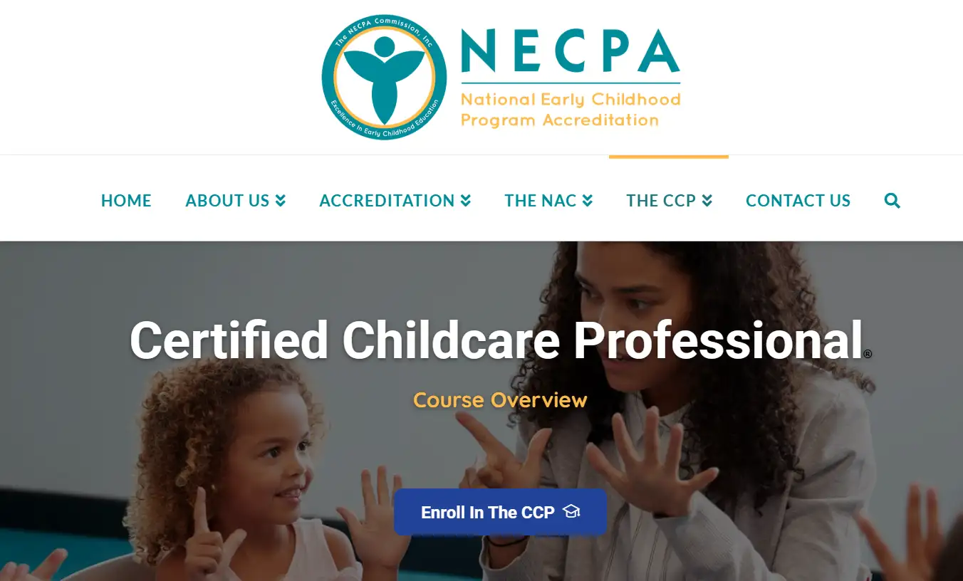 The NECPA's homepage
