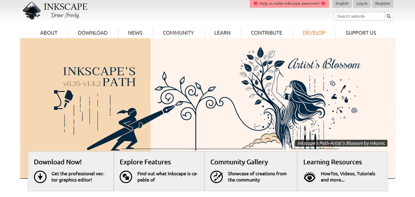 Inkscape's Homepage
