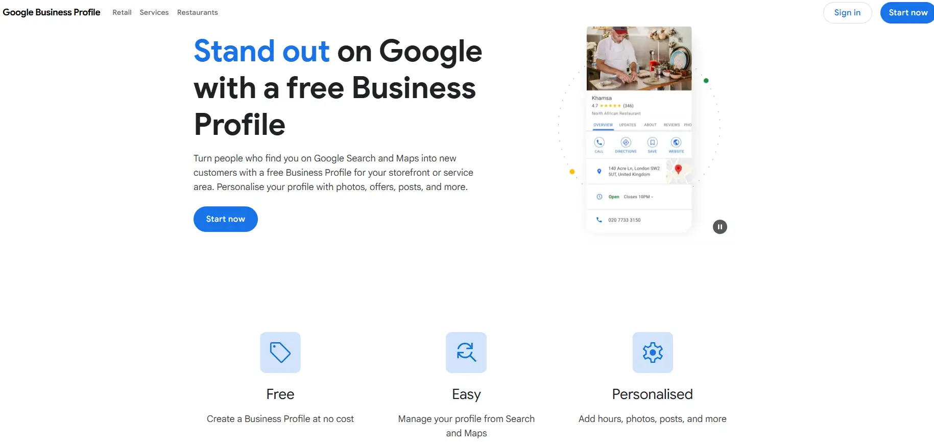 Google Business Profile Google Business Profile