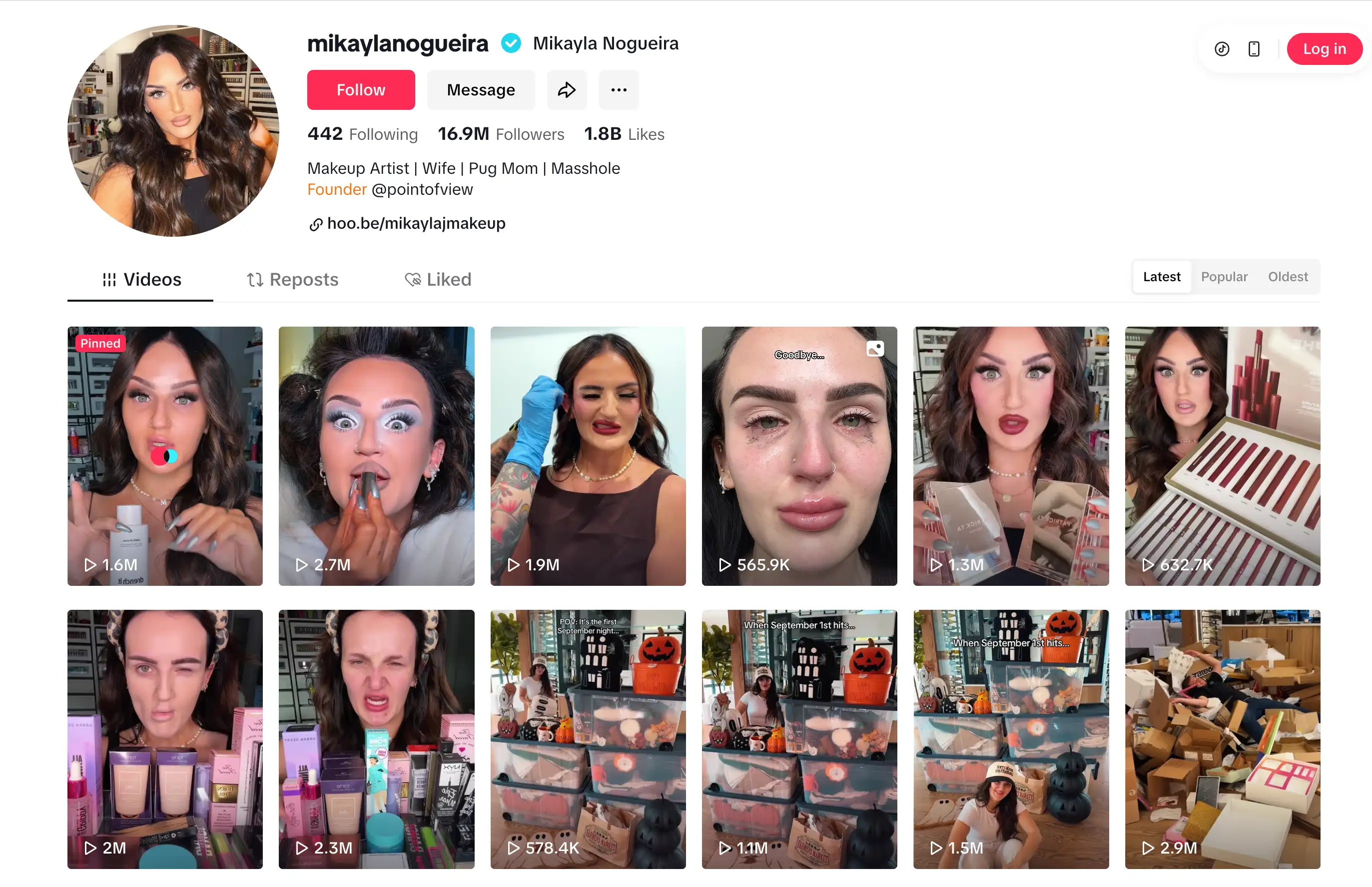 From TikTok @mikaylanogueira From TikTok @mikaylanogueira
