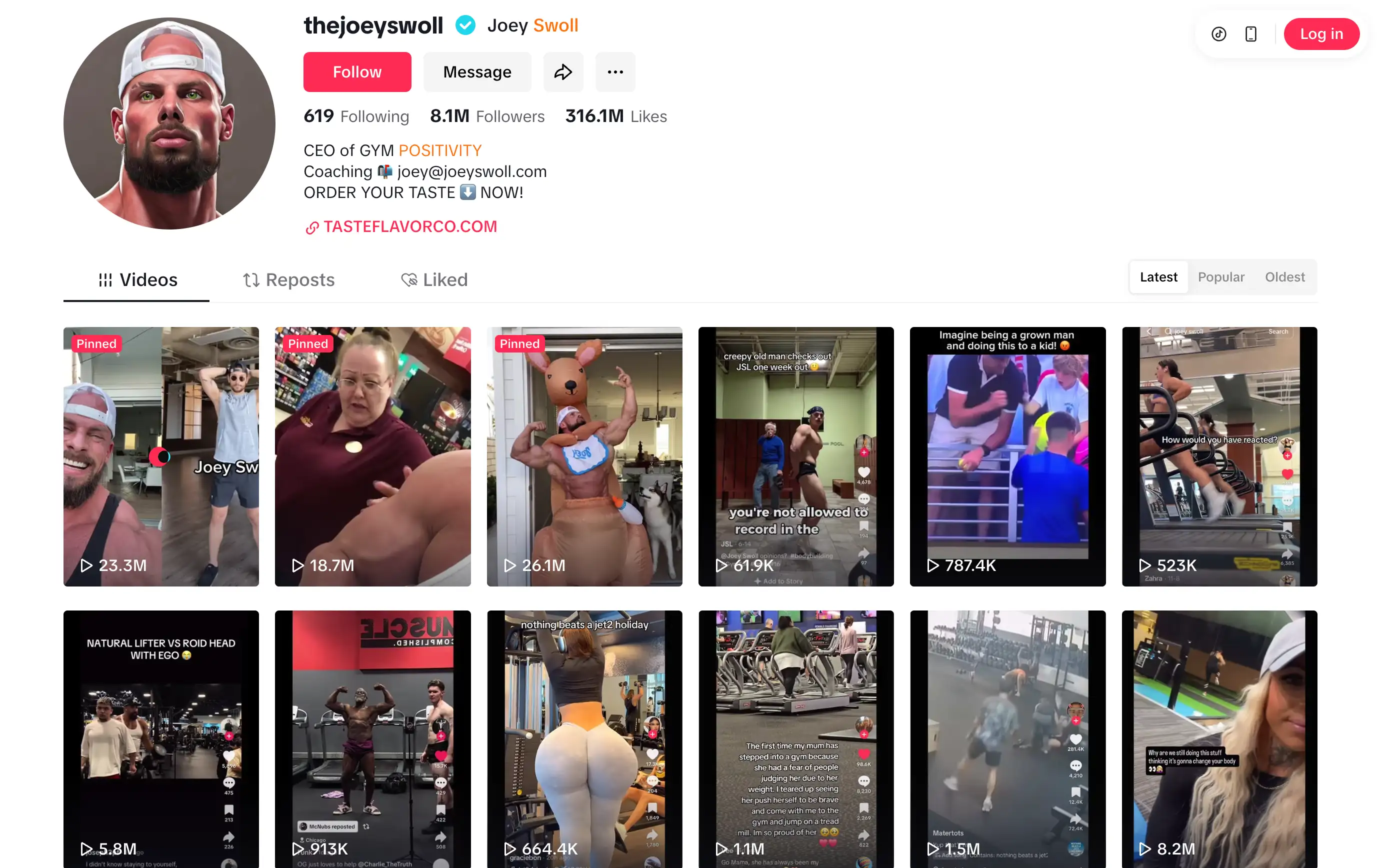 From TikTok @joeyswoll From TikTok @joeyswoll