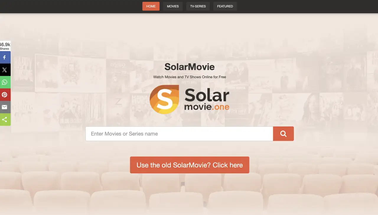 solarmovie homepage
