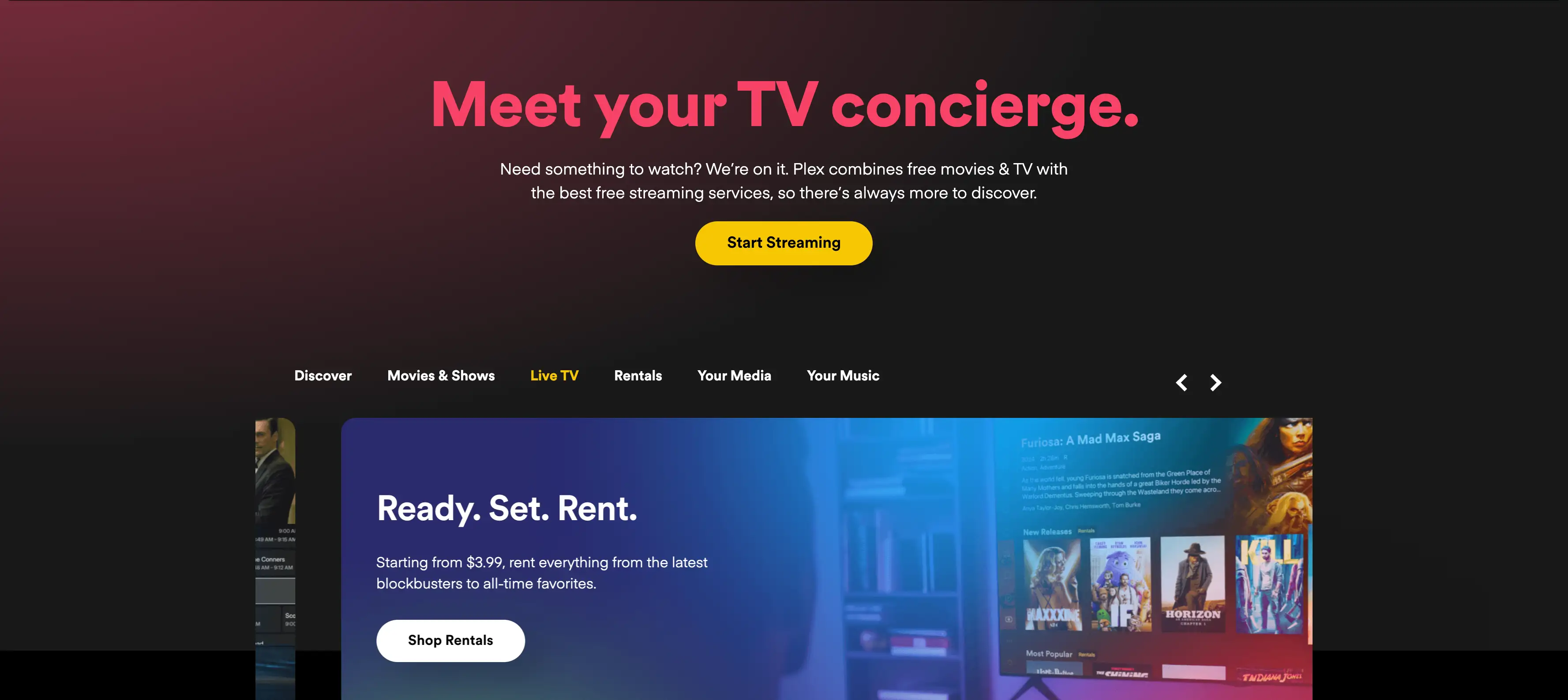 plex tv meet your tv concierge plex tv meet your tv concierge