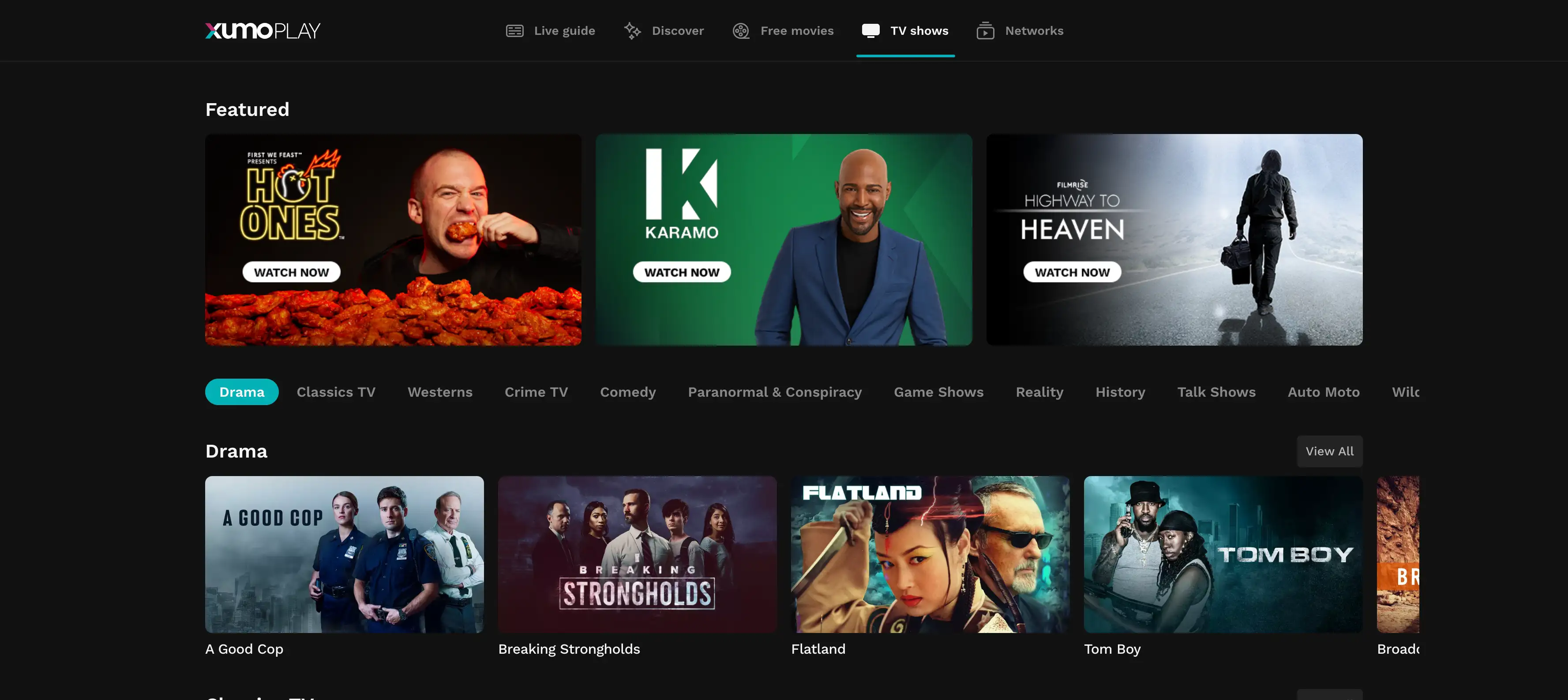 xuomo play a hub of tv shows xuomo play a hub of tv shows