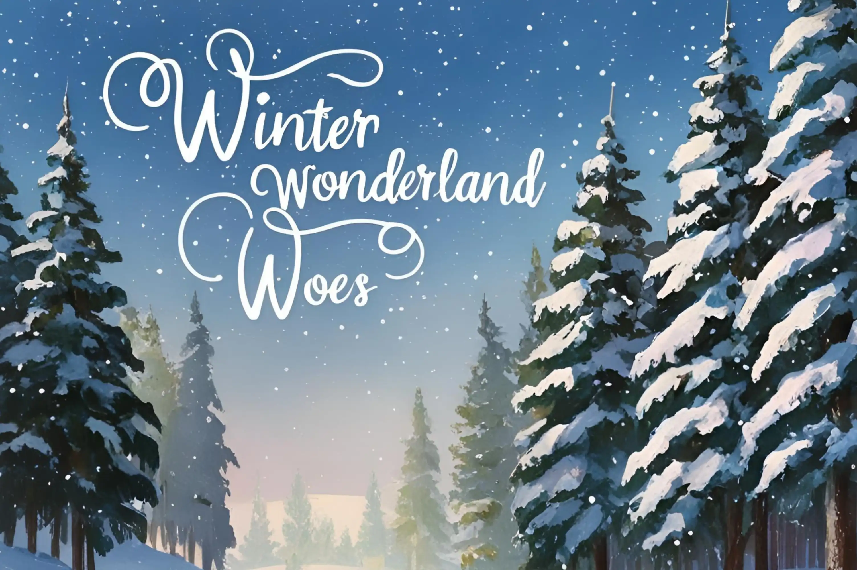 winter wonderland woes for holiday trips