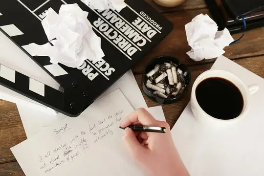 people writing drafts about tiktok videos
