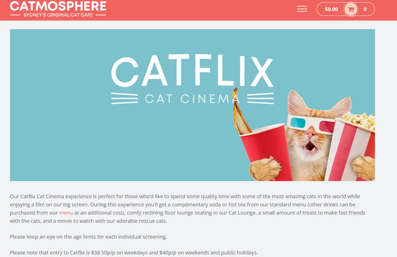Catflix's homepage Catflix's homepage